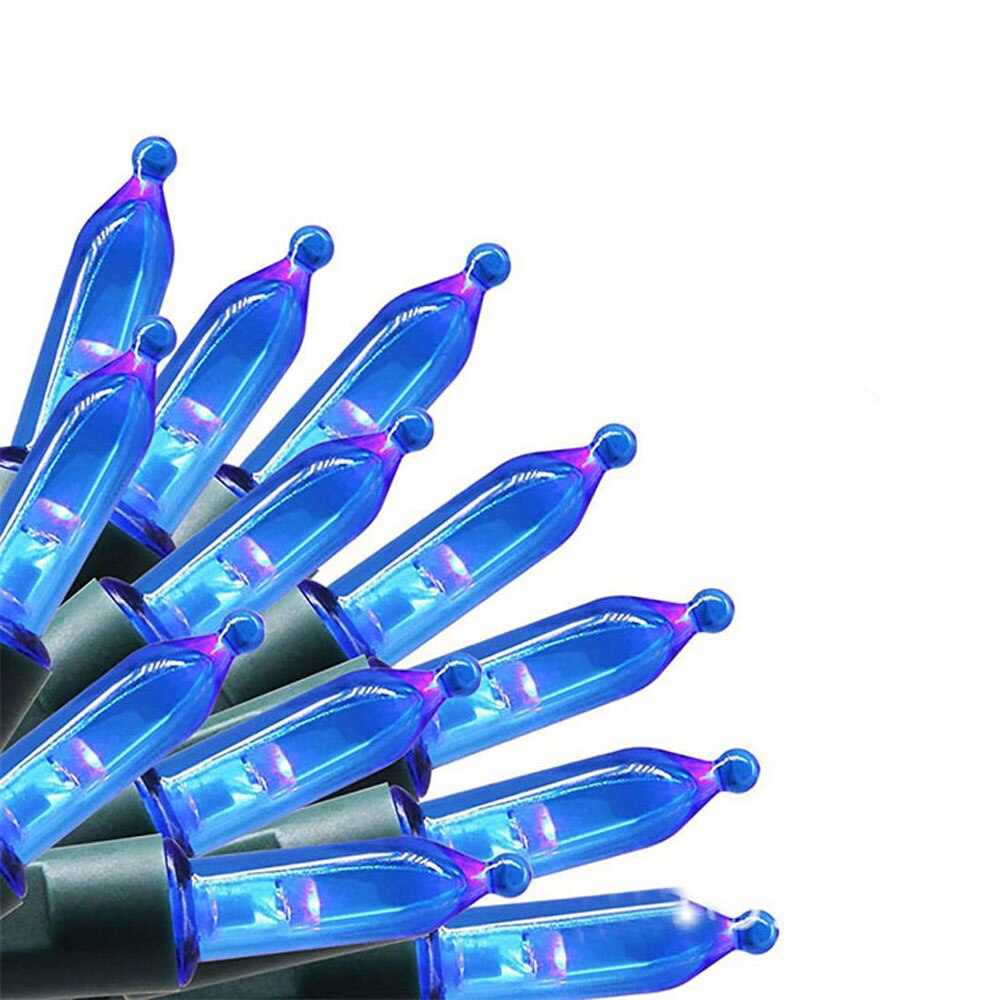 10M 100LED Halloween Lights Incandescent Christmas Mini Lights Battery Powered Clear Light String For Indoor Outdoor Patio Tree