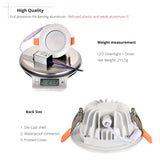 Spot LED IP65 Waterproof Fire-proof Downlight Lamp 5W 7W 9W 12W 15W Ceiling Light