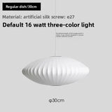 Japanese Wabi-Sabi Handmade Silk Pendant Lamp LED for Living Room Hotel Restaurant Home Decor
