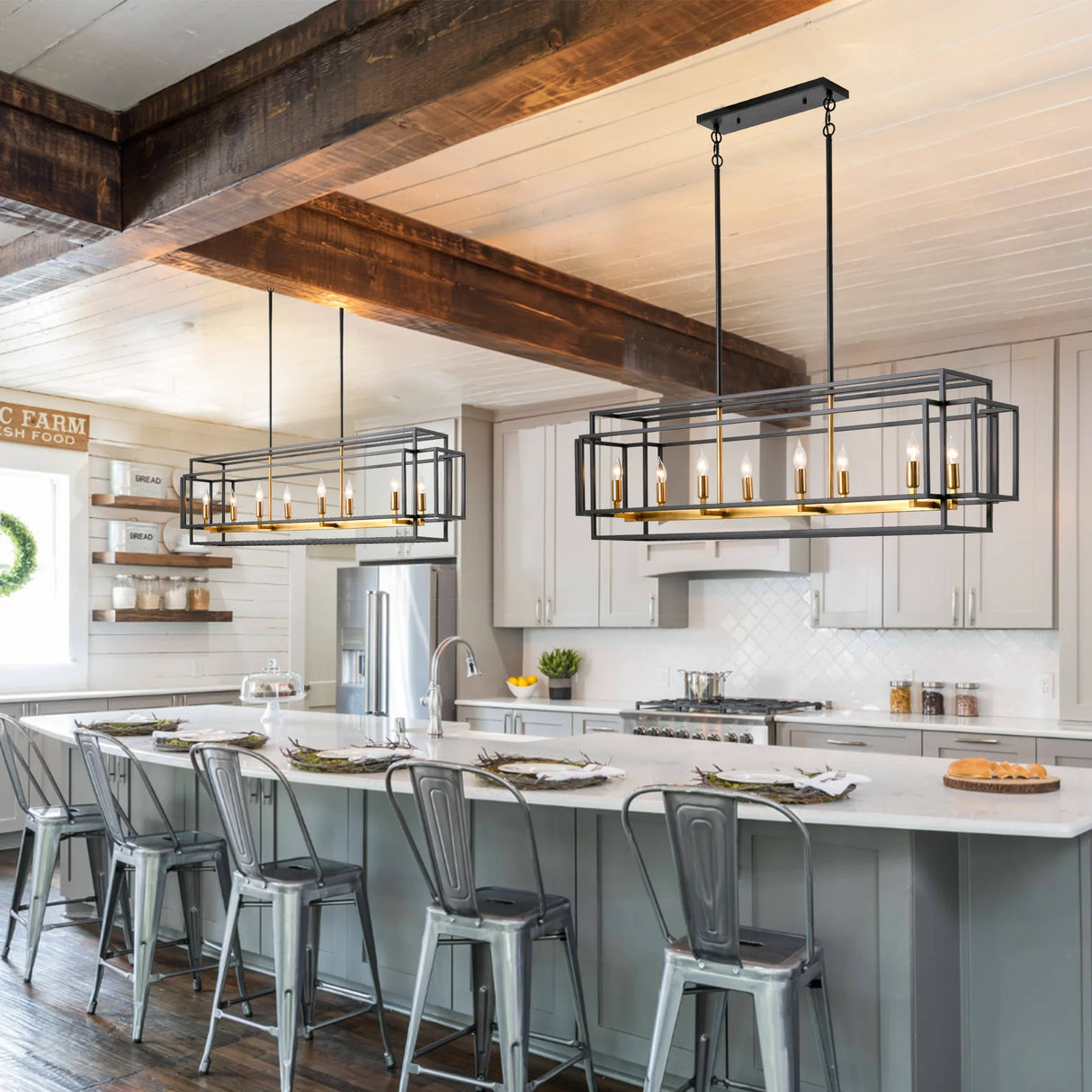Retro Industrial Chandelier for Table Dining Room Kitchen Island Bar Light Pendant Lighting Lamps Home Decor Lusters Luminaires