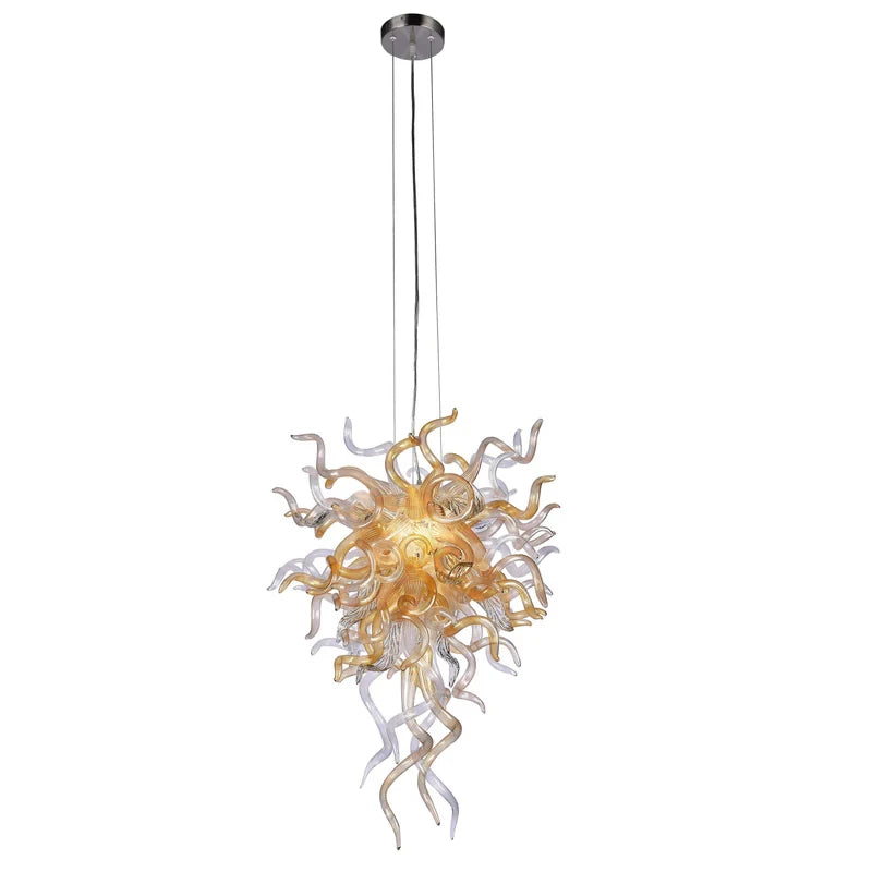 Minimalist Ceiling Light 2026 Designer White Lincoln Murano Glass Pendant Lamp Luster Dimmable Adjustable For Living Dinin