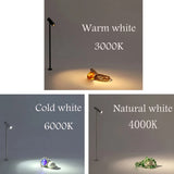 Led Showcase Light 3W Adjustable spotlights Exhibition DC12V Led Mini 20/30CM Jewelry Display Light For Diamond Store AC85-265V