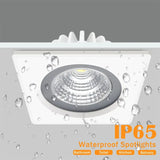 Led Downlight IP65 Waterproof 220v 110v 7W 12W 15W Recessed Ceiling Spot Lights Down Light Led Spot Lamp Spotlight for Bathroom