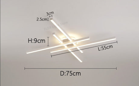 2023 new ceiling lamp Nordic modern LED lamp living room dining room bedroom lights ceiling chandelier