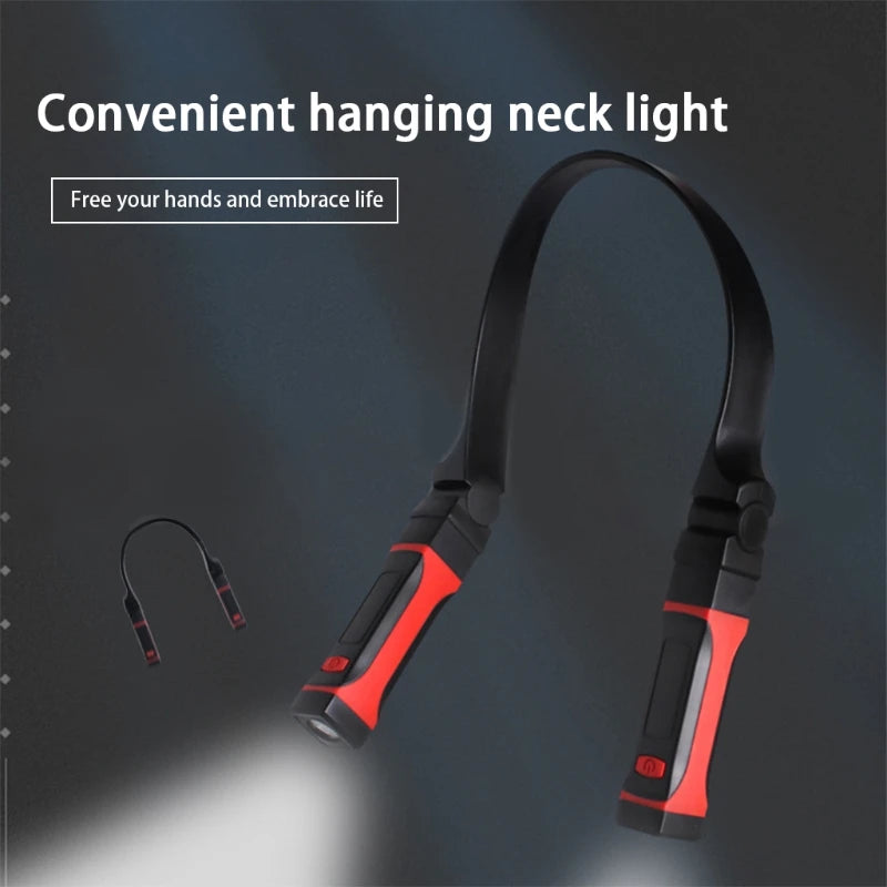 Book Light for Reading in Bed at Night USB Rechargeable Flexible Arm 2 Modes LED Reading Lamps for Repair Travel Camping