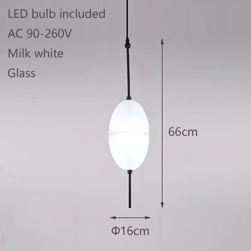 Wonder Glass Night Flow Bespoke Glass pendant light teardrop-shaped Blue pendant light art deco Italian Replica designer Lamp