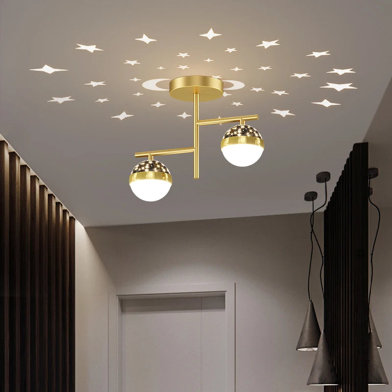 LED Ceiling Aisle Chandelier For Corridor Lights Foyer Hallway Gallery Bedroom Restaurant Office Loft Indoor Lighting