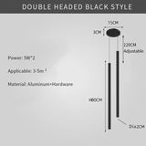Modern Bedroom Chandelier Suspension Bedside Pendant Ceiling Lamp Nordic Minimalist Living Room Decor Bar Cafe Lights Fixtures