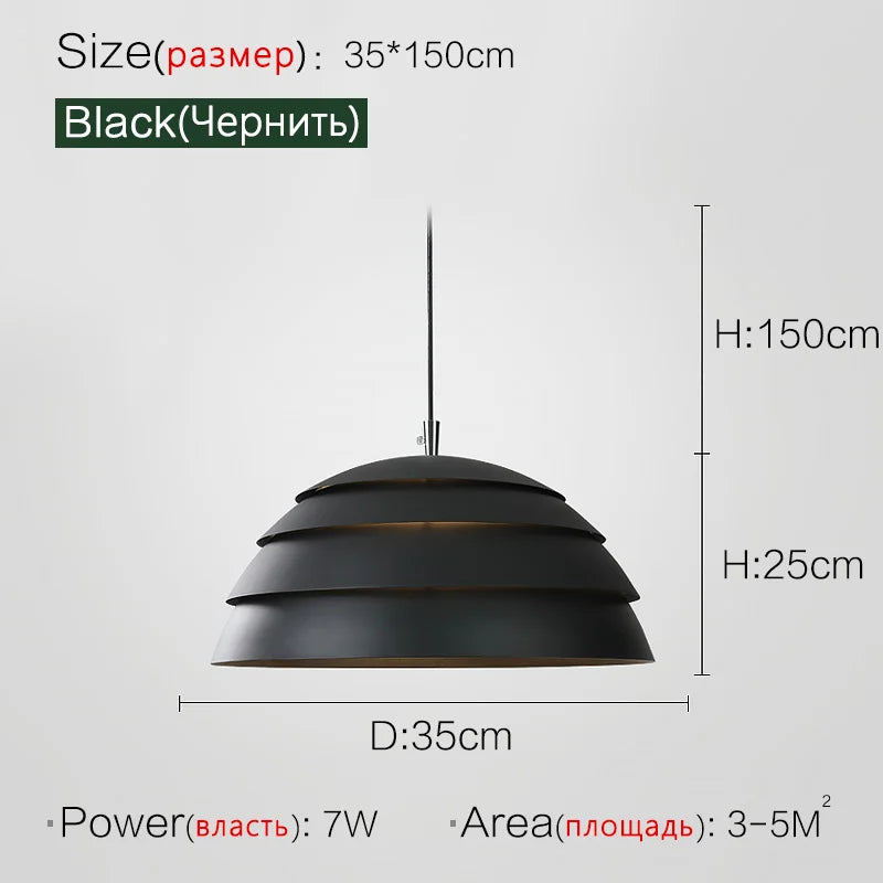 Nordic Minimalist Pendant Light Bar Restaurant Dining Room Bedroom Led Luster&#39;s lamparas colegnates para techno Room Decors E27 Lamp