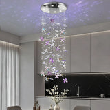 Chandelier Over the Dining Table Kitchen Island Pendant Light Dining Room Butterfly Design Chandelier Crystal Hanging Lamp