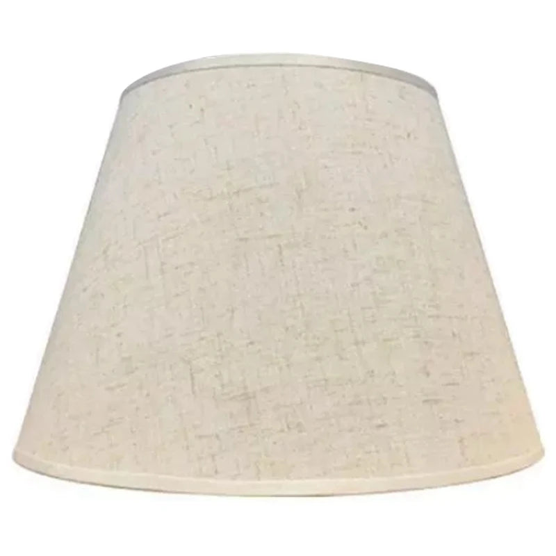 Table Lamp Lampshade Accessories E27 Linen Bedside Lamp Wall Lamp Floor Lamp Shade Cloth Lower Diameter 30Cm