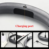 Mini Flexible Hanging Neck Reading Light USB Rechargeable Book Light For Reading Knitting Camping Repairing Running