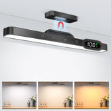 Rechargeable LED Under-Cabinet Light - 3 Colors Dimmable Makeup & Closet Light