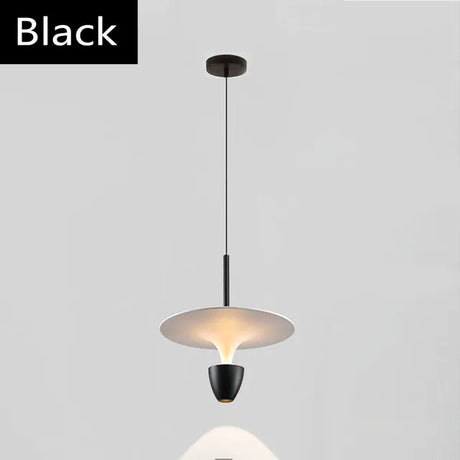 Nordic Creative Simplicity Dish LED New Pendent Lamp Bedroom Bar Study Art Personalized High-end Home Decoration Light Fixture