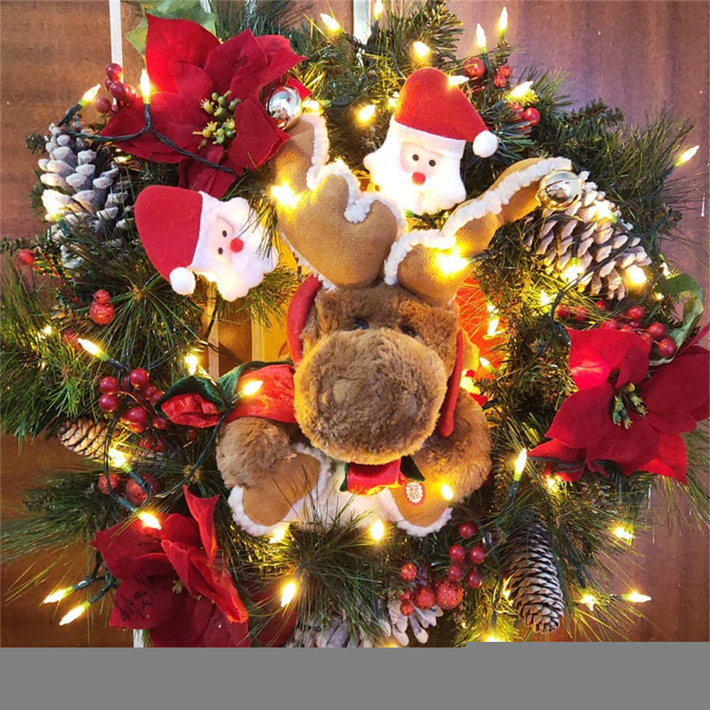 10M 100LED Halloween Lights Incandescent Christmas Mini Lights Battery Powered Clear Light String For Indoor Outdoor Patio Tree