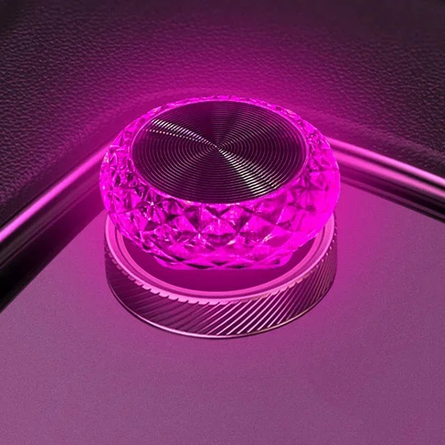 Mini RGB USB Ambient Light (1 Pack) - Plug & Play Decorative LED Interior Atmosphere Lamp for Car, Computer & Laptop