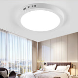 Ultra-Thin Circular LED Ceiling Light - 110V-220V Wide Pressure Panel