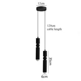 Modern Led Chandelier Spotlight Pendant Lights Bedside Bedroom Reading Light Home Decor Pendant Lamp For Dining Room Kitchen Bar