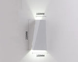 Waterproof LED Wall Light - 6W/12W Indoor & Outdoor Surface Mounted Lamp