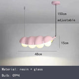 Art Deco LED Wall Lamp Modern Beige Green Pink Resin Hyacinth Bean Living Room Bedroom Aisle Restaurant G9 Bulb Lighting