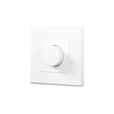 Adjustable Rotary Knob Switch Dimmer Light Plastic Mechanical LED Dimmable Brightness Memory Wall Mounted Switches