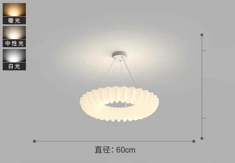 White Hall and Living Room Chandeliers Modern 2022 Bedroom Decors Modern Led Chandelier Pendant Nordic Home Decors Interior Large