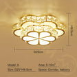 Fashion Flower Crystal LED Aisle Ceiling Chandelier Lamps Gold Plat fonier For Corridor Lustre Corridor Balcony Entrance lighting
