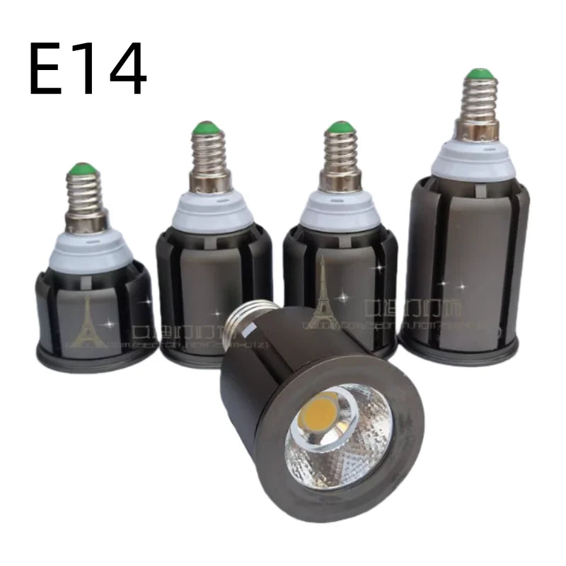 10pcs/lots LED Spotlight GU10 GU5.3 E27 E14 MR16 Dimmble lamps 6W 9W 10W 12W COB 110V 220V DC12V led Bulbs spot home lighting
