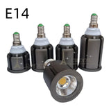 10pcs/lots LED Spotlight GU10 GU5.3 E27 E14 MR16 Dimmble lamps 6W 9W 10W 12W COB 110V 220V DC12V led Bulbs spot home lighting