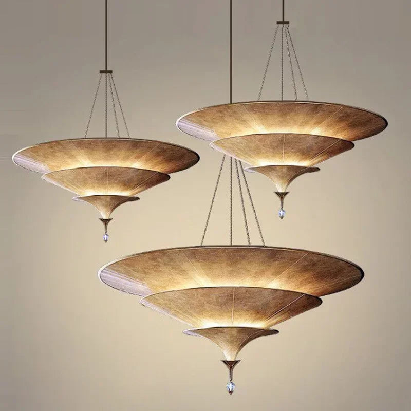 Nordic Designer LED Pendant Light Chandelier (110V-220V) - Modern Indoor Ceiling Hanging Lamp Fixture for Living Room, Dining Room & Bedroom Decor