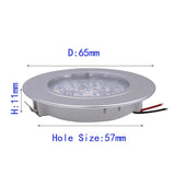 Ultra thin Light 12v 1.5W Dimmable Downlight Mini LED Ceiling Lamp Indoor Focus Recessed Round Thin Cabinet Display Spotlight