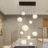 Modern Stair chandelier Pendant lights indoor lighting Ceiling lamp hanging light led Chandeliers for living room indoor lightin