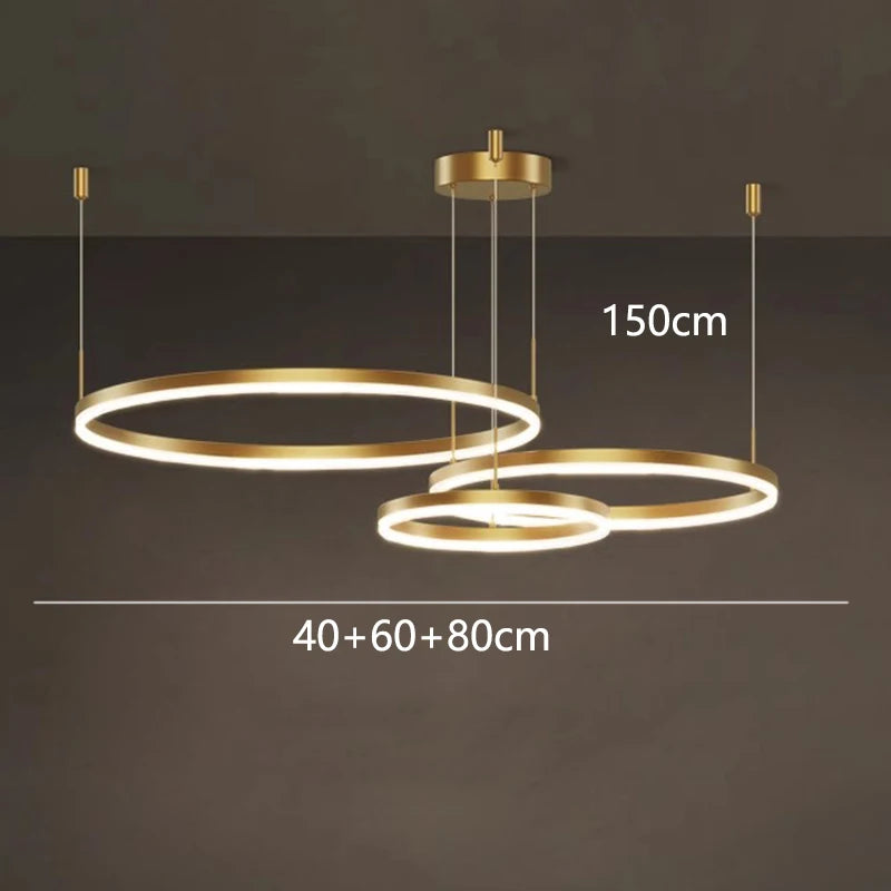 Modern home decor led lights pendant light lamps for living room Chandeliers for dining room hanging light indoor lighting