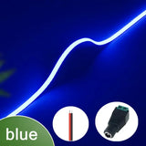 3mm Ultrafine COB LED Strip Light (5m, 400 LEDs/m) - 12V/24V Dimmable Flexible High-Density Tape for TV & Room Accent