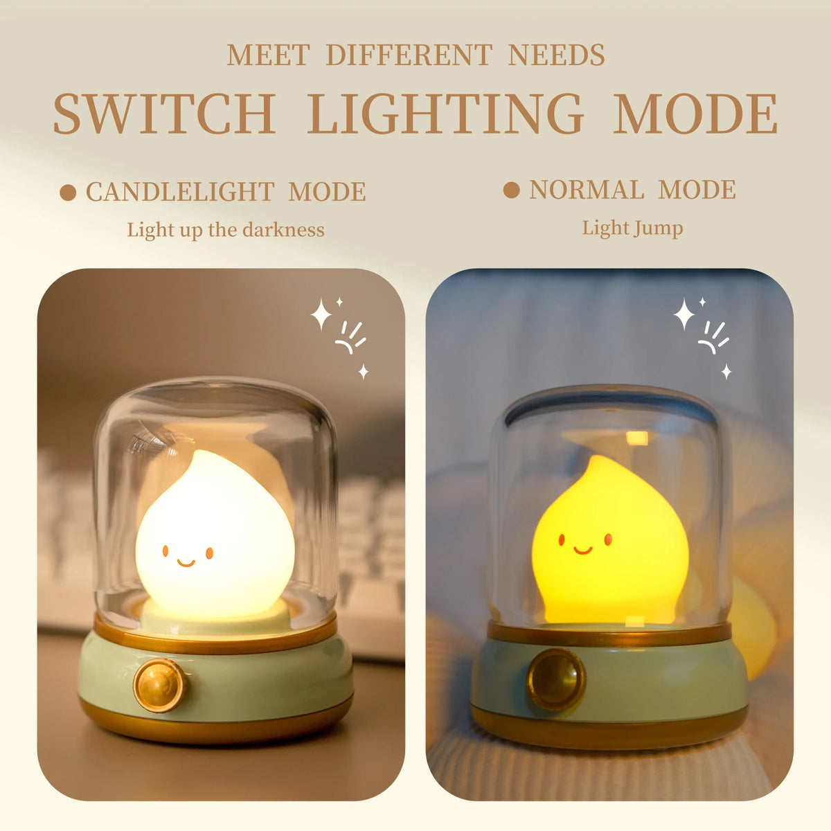 Mini Desktop LED Cute Night Lamp Creative USB Rechargeable Portable Cartoon Table Lamp For Coffee Bar Home Decors Hotel Bedroom