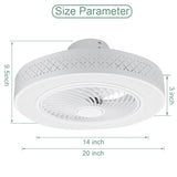 50cm Intelligent Led Ceiling Fan Light Ceiling Fans with Lights 3-Speed Dimmable Smart APP Remote Control Modern LED Lighting