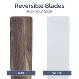 Bright White Remote Control Ceiling Fan, 5 Blades Ceiling Fans Room Decor Home Fan  Ceiling Fan with Led Light