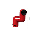 Spanish Space Age floor lamp Designer Replica Red White Water Pipe Standing Lamp For Living Room Sofa Bedroom Room Decoration
