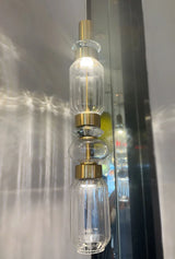 European American style glass chandelier exhibition hall, bedside restaurant, bar counter, study, creative living room light