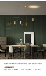 luxury bar Nordic home  spot pendant lamp Aisilan led chandelier modern all copper dining room light