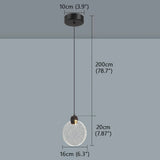 Nordic LED Pendant Lights Luxury Crystal Hanging Lamp Indoor Lighting for Home Living Dining Bed Room Kitchen Bathroom Decor