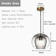 Modern Glass Pendant lamp Nordic Suspension Chandeliers for Living Dining Room Kitchen Bedside Hanging Lamp Fixture Luster