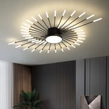2025 New fireworks Modern LED Chandelier Lights For Living Kids Room Bedroom Hall Lighting Decoration Indoor Lamps Home Luster