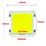 3V COB LED Integrated Chip Light Bulbs (10-100Pcs) - High Brightness White DIY Lamp Chips
