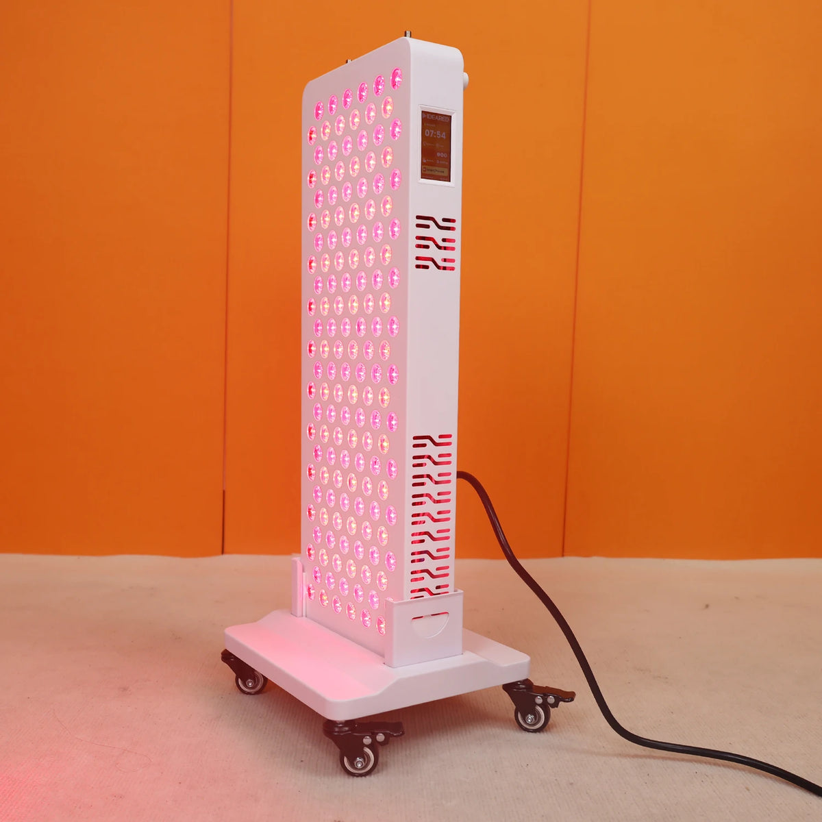 Red light therapy bluetooth function red light therapy 8 wavelengths red light therapy panel with touch screen