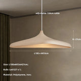 Japanese Wabi-Sabi LED Pendant Light - Organic E27 Ceiling Chandelier