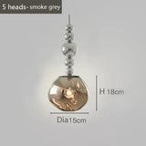 Retro Luxury Lava Pendant Light Nordic Restaurant Bar Table Lamp Italian Minimalist Bedroom Headboard Eye Protection Lamp