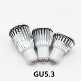 Super Bright LED Spotlight Bulb GU10 Light  Led 110V 220V AC 3W 5W 7W LED GU5.3 GU10 COB LED lamp light GU10 led GU5.3