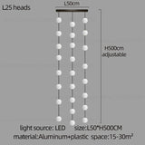 LED Minimalist Style Chandelier Hanging Stairs Pendent Lamp Designer Living Room Kitchen Bedroom Pendant Light Indoor Lighting