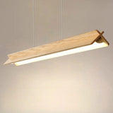 Modern Ceiling Chandeliers Eye Protection Wood Pendant Light Restaurant Study Lights Home DecorationHanging Lighting LED Lamps